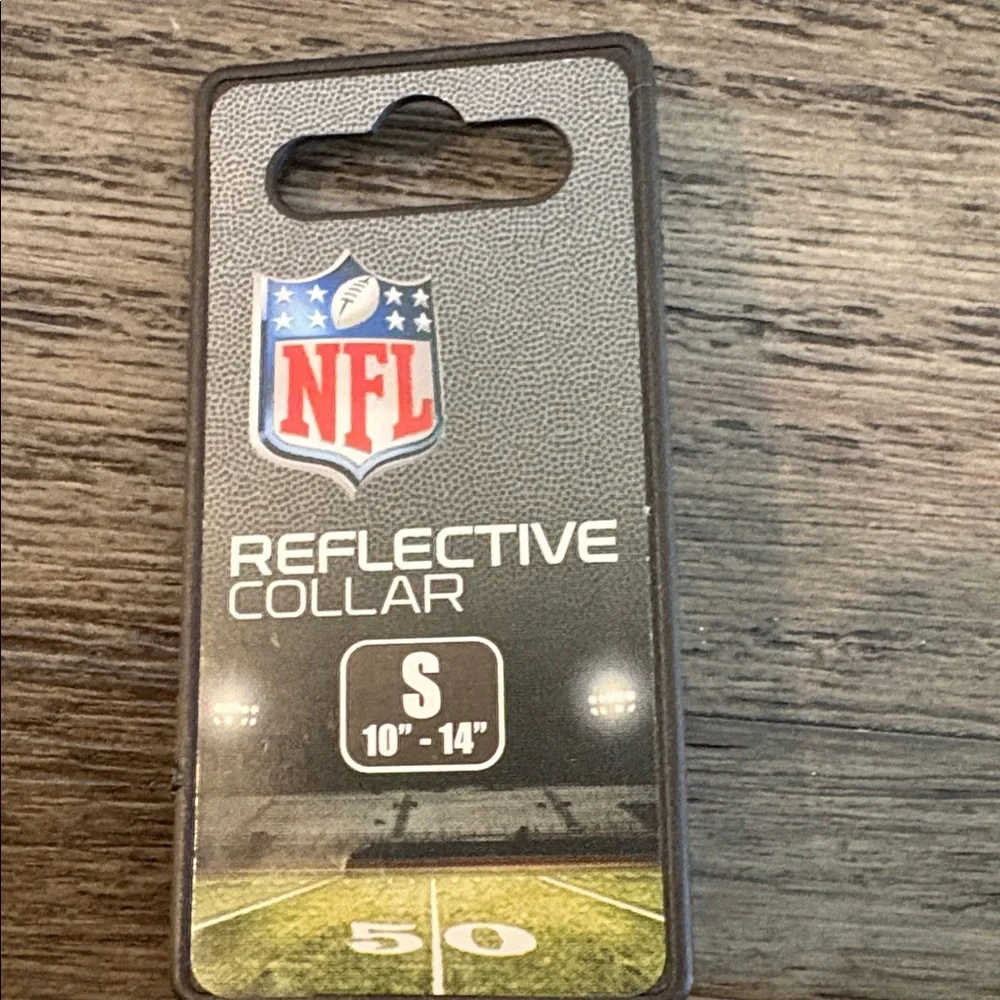 NWT [Gamewear] New York Jets NFL Football Matching Reflective Pet Leash & Collar